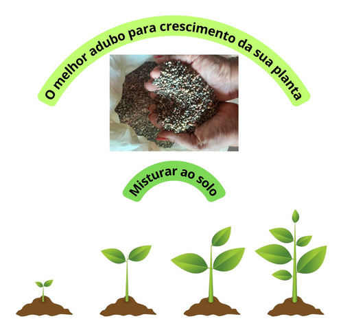 Adubo Frango Galinha Esterco Crescimento Gramas Em Geral 5kg