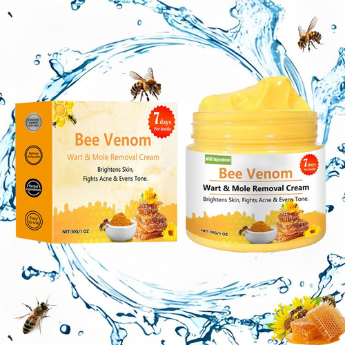 Crema Para Tratar Verrugas Y Lunares Con De Abeja ,