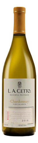 Vino Blanco L.a. Cetto Reserva Privada Chardonnay 750ml