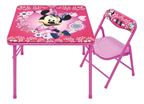 Minnie Mouse Flores Y Arcos Jr Juego De Mesa De Actividades 