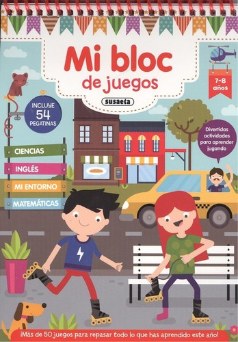 Libro Mi Bloc De Juegos 7-8 Años - Vv.aa.