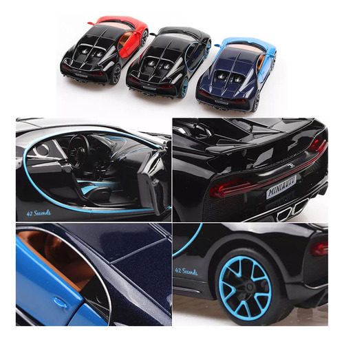 Coche De Juguete For Niños Bugatti Modelo De Coche 1:32