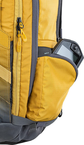Evoc Paquete De Hidratación Fr Traile-ride Protector 20l Color Amarillo Arcilla / Gris Carbón