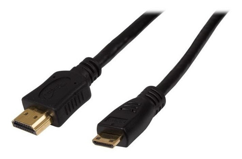 Imagen 1 de 10 de Cable Hdmi A Mini Hdmi Convertidor 2 Mts 1080p Camara Tablet