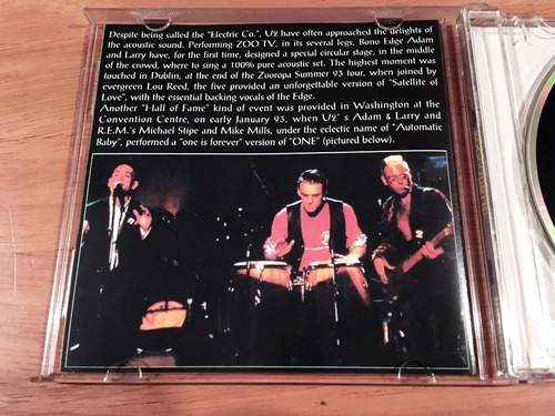 U2 Zoocoustic Live Acoustic Zoo Tv Tour Cd Italy 1994 (Usado)