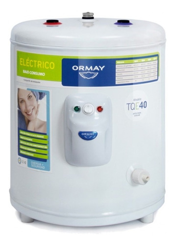 Termotanque Eléctrico Ormay 40 Lts Tqe-40 Dual Sup E Inf