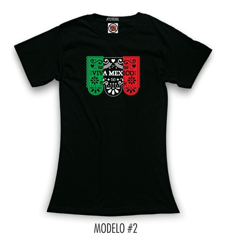 Playera 15 Septiembre Viva México Moda Original Nueva