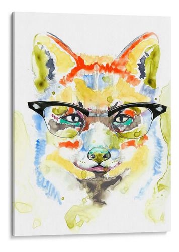 Canvas Lab Cuadro Pantalones Inteligentes Zorro 75x100