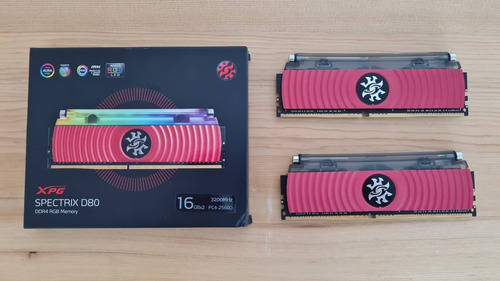 Imagem 4 de 4 de Memória A-data Xpg Spectrix D80 32gb 3200mhz Rgb Cl16 Ddr4