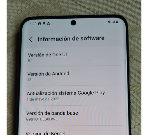 Celular Samsung Galaxy S20 5g 12 Ram 128 Rom (Usado)