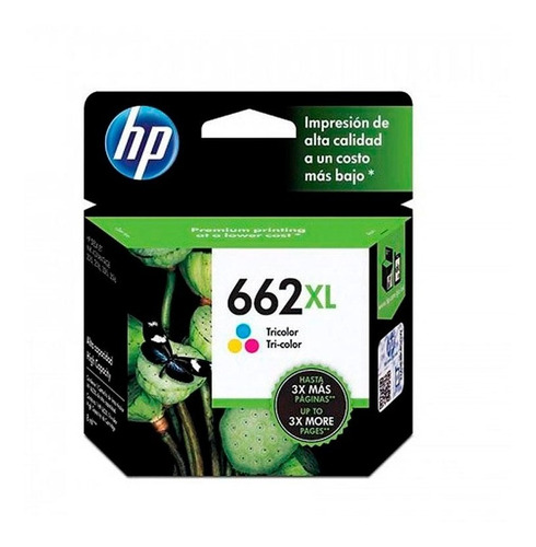 Tinta Hp 662xl Tricolor Original