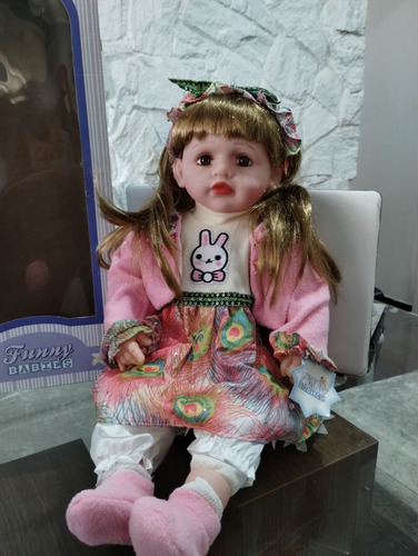 Antiga Boneca Tipo Reborn Funny Babies (não Estrela) (Usado)