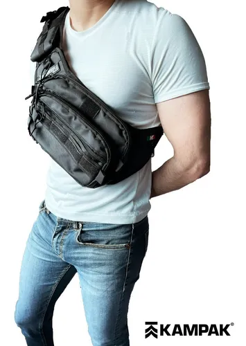 Super Canguro Tactico Kampak Ms105 Multiusos Celular Arma