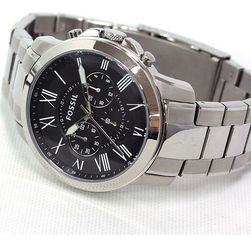 Relojes Fossil Fs4736 Acero Cronog Originales Nuevos En Caja
