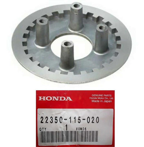 Plato Embreagem Biz 100 1998 A 2005 Original Honda