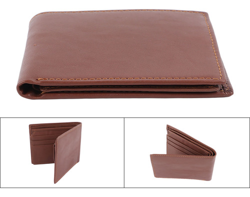 Cartera Para Hombre Lletera Para Hombre Piel Con Rifd
