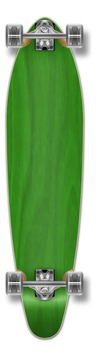 Yocaher Punked Stained Kicktail Patineta Longboard Completa,