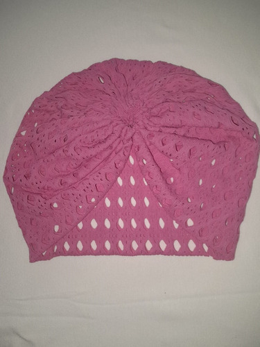 Touca Infantil Turbante Bebê Feminino C/ Laço Cor Preto