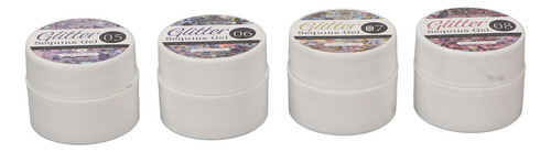 Sistema Del Esmalte De Uñas Del Gel Del Brillo Esmalte De