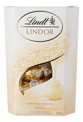 Chocolates Suizos Importados Lindth Lindor Blanco X 200 G