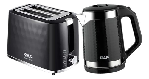 Set Tostadora De Pan + Hervidor Eléctrico Desayuno