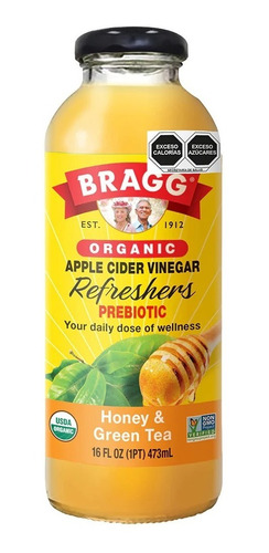 Bragg Vinagre De Sidra De Manzana Con Miel 473ml Ntg Sfn