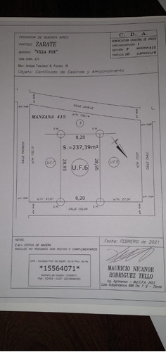 Vendo Excelente Terreno En Centro De La Ciudad!!!!!