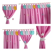Comprar Cortinas Faldón Y Sujetadores Cortinas Infantil Nena Nene