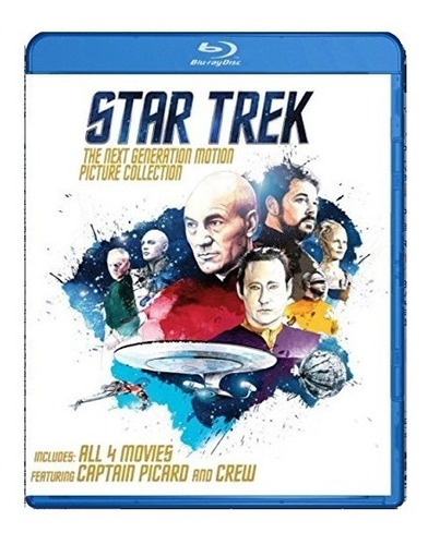 Star Trek Next Generation Boxset 4 Peliculas Blu-ray