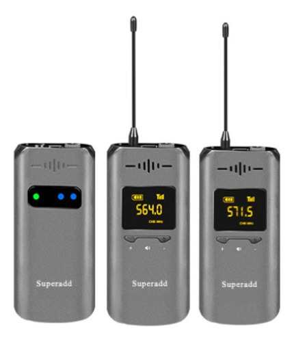 Micrófono Superadd W-1 Uhf Portátil