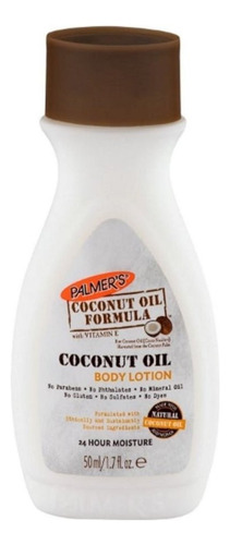 Crema Hidratante Palmers Aceite de Coco Tamaño Viaje 50ml