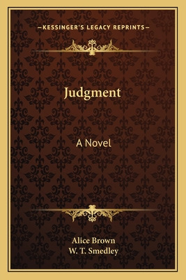 Libro Judgment - Brown, Alice