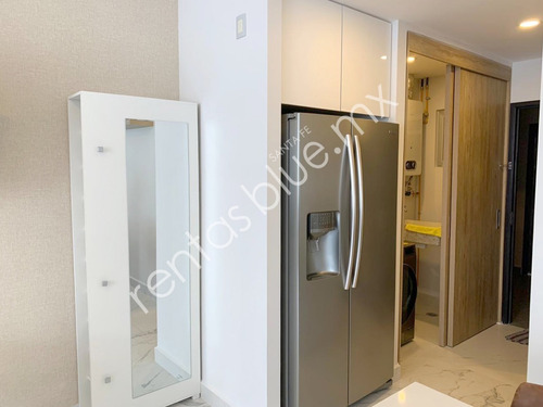 Imagen 7 de 30 de Loft Amueblado En Renta En City Blue Santa Fe
