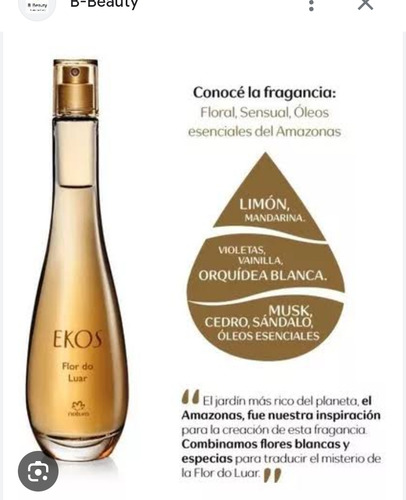 Perfume Ekos Flor Do Luar Natura