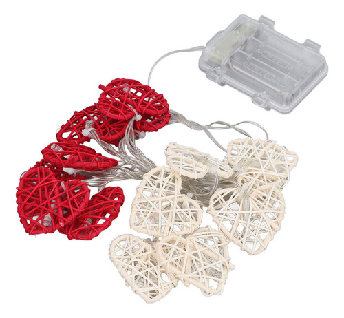 Guirnalda De Luces Con Forma De Corazón De San Valentín, 6.5