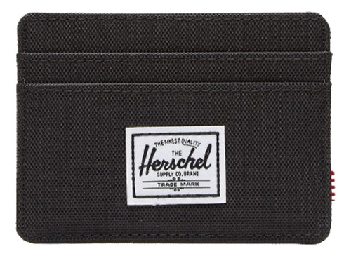 Billetera Herschel Charlie Rfid Black Unisex