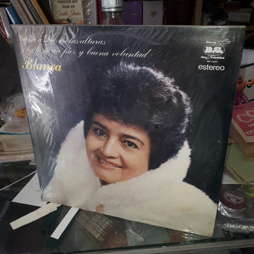 Disco Lp Blanca Gloria A Díos En Las Alturas