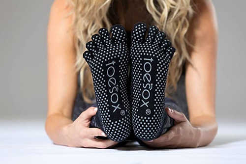 Imagen 3 de 6 de Calcetines Toe Sox Para Yoga O Pilates Diseños Exclusivos