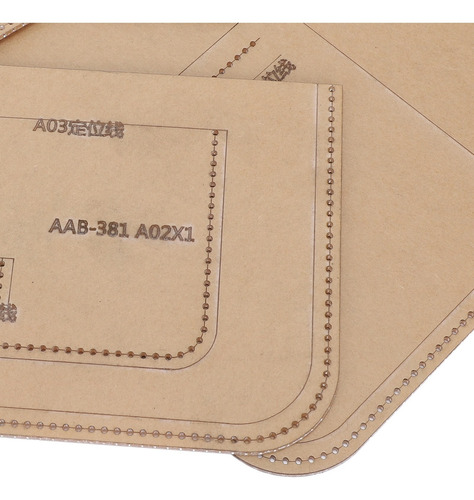 Plantilla De Cartera, Acrílico Transparente, Patrón De Bolso