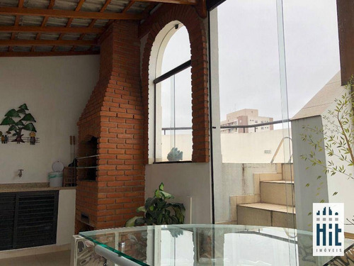 Imagem 18 de 26 de Cobertura À Venda, 185 M² Por R$ 1.600.000,00 - Vila Gumercindo - São Paulo/sp - Co0158