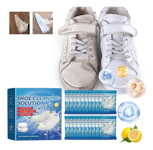 Pastillas Limpiadoras De Zapatos Blancos Zapatillas De Limpi