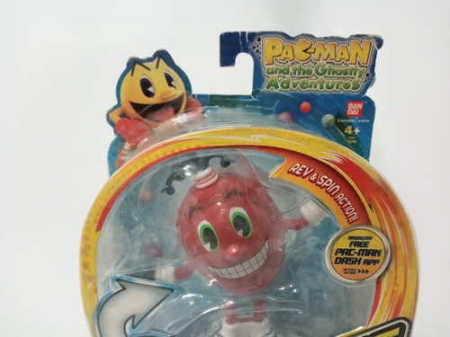 Mini Figura De Pac-man Spiral Incluye App Marca Bandai 2013 (Usado)