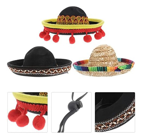 Popetpop: Set 3 Sombreros Para Perros - Estilo Único