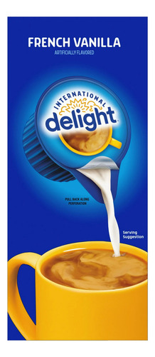 Delight 48 French Vanilla Coffe Creamers 624 Ml