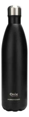 Garrafa Inox T¿rmica Preto 1 Litro Powder A¿o