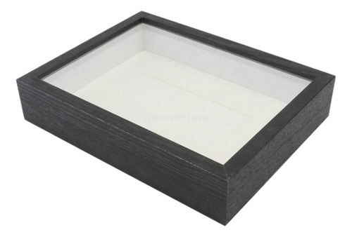Marco De Caja De Sombra, Caja De Exhibición De Negro