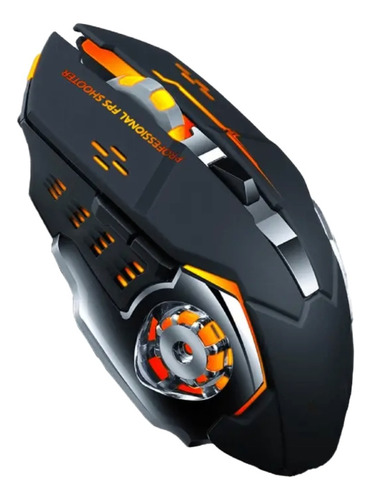 Mouse Gamer Inalámbrico Recargable Divipard Q3 2.4ghz