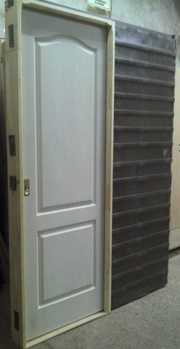 Puerta Corrediza De Embutir Craftmaster 90x15 - Marco/madera
