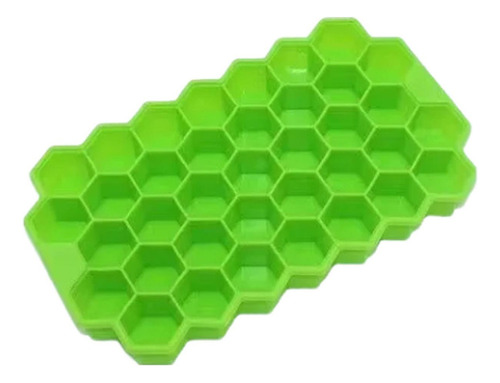 Molde Silicona Flexible, Mxmsq-005, 5pzas, Verde, Silicona, Color Verde