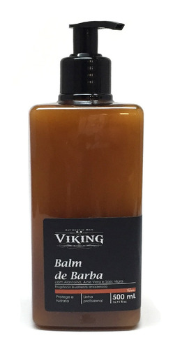 Balm De Barba Viking Terra Profissional 500ml Barber Shop